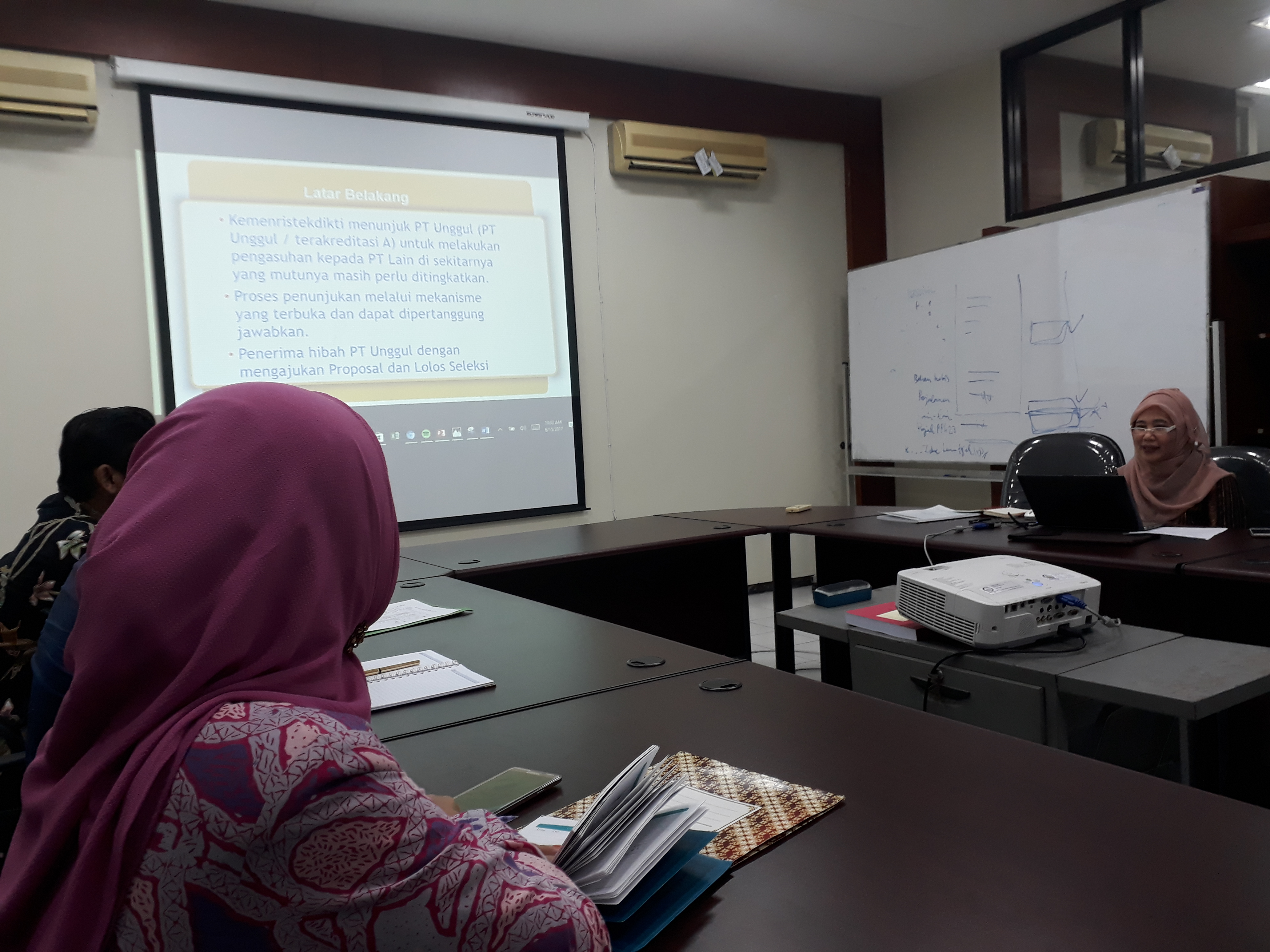 Rapat Koordinasi ITS-Unusa untuk Mitra Asuh Penjaminan Mutu Internal