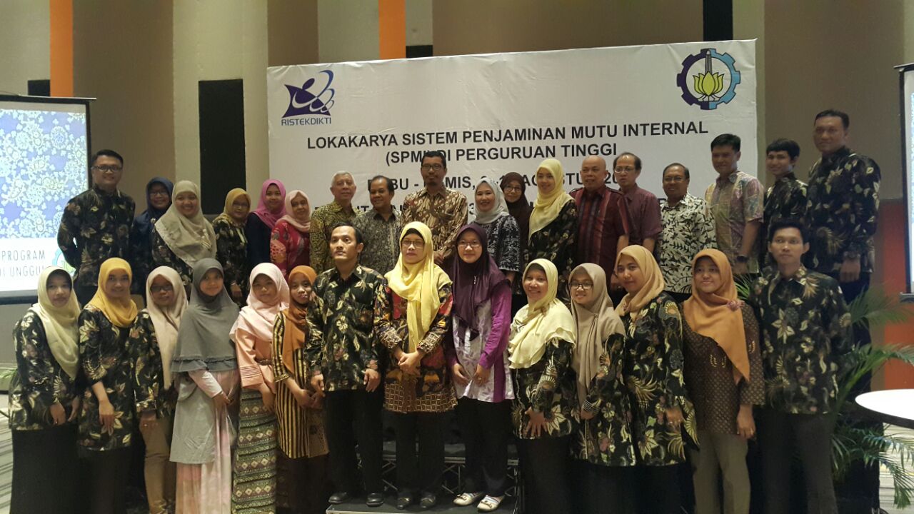 Lokakarya SPMI dalam Program PT Asuh ITS-Unusa