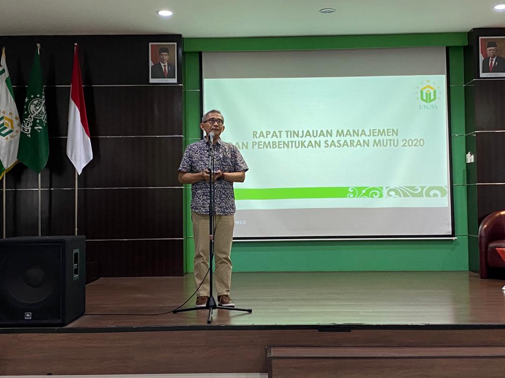 Rapat Tinjauan Manajemen dan Perumusan Sasaran Mutu 2020