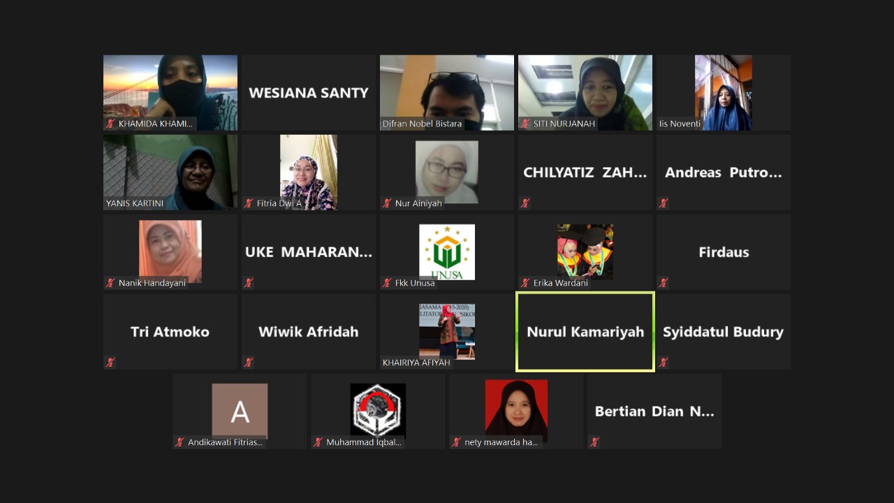 S1 Keperawatan Unusa Siapkan Wacana Visitasi Online