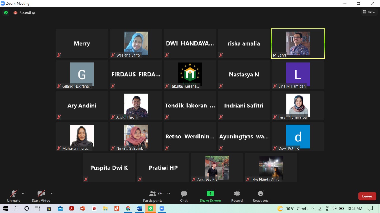 Monev Laboratorium Fakultas Kesehatan