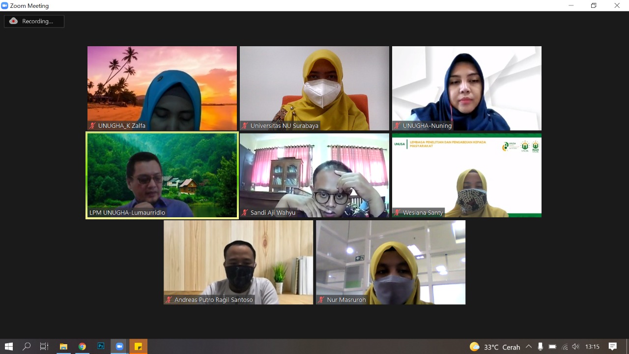 Sharing Session dengan UNUGHA