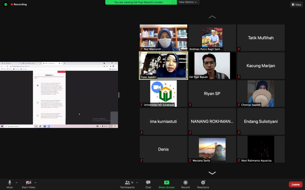 Persiapan ISK