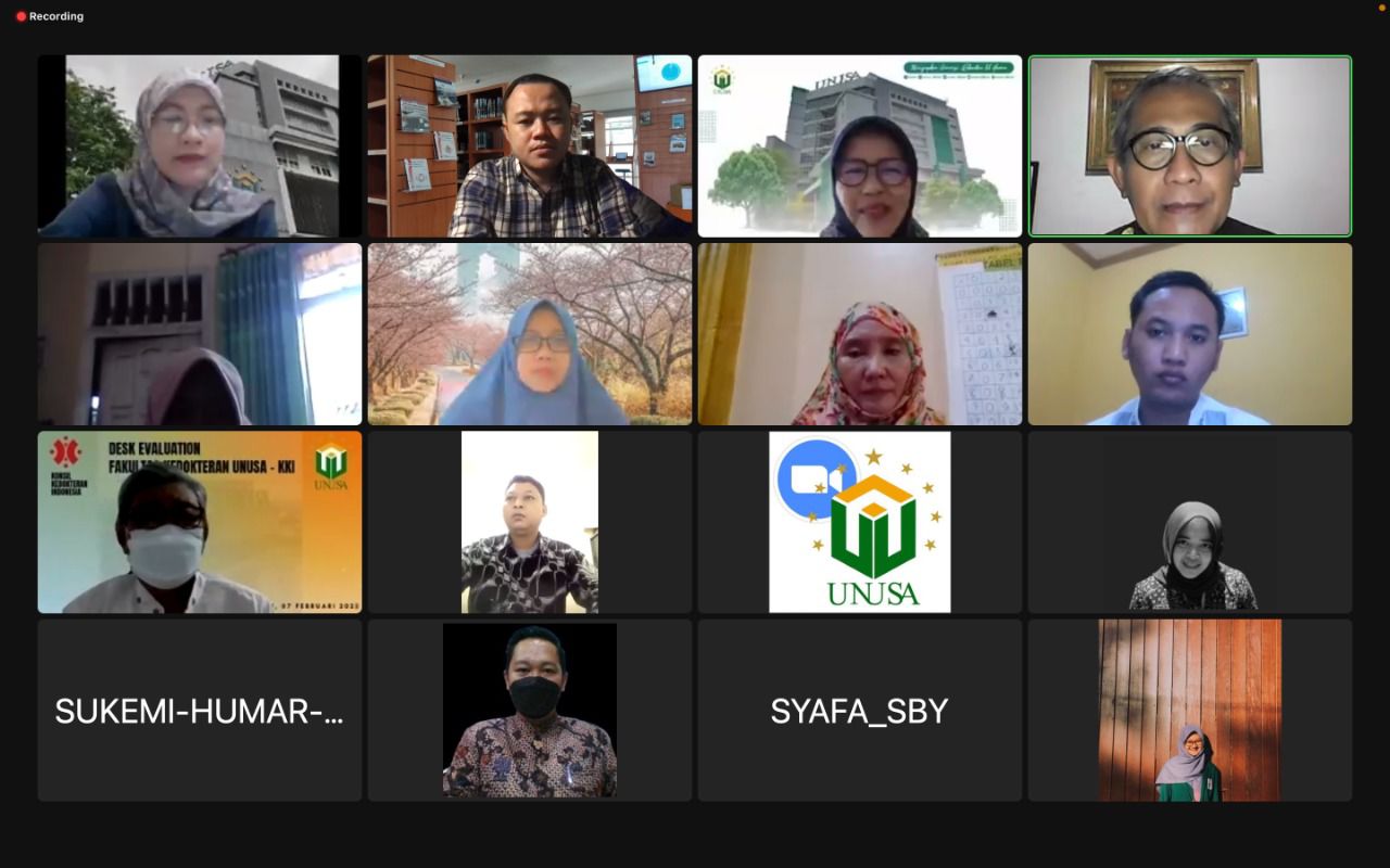 Pembahasan surat Yarsis RKAT 2022, Evaluasi PMB dan Monitoring Reakreditasi Prodi