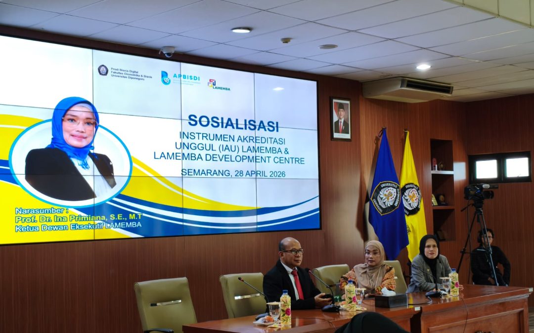 Sosialisasi Instrumen Akreditasi Unggul, S1 Bisnis Digital Ikuti Penguatan Mutu Bersama LAMEMBA