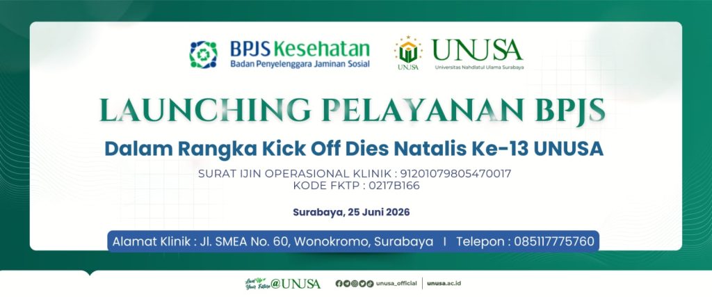 launching Fasilitas Kesehatan Tingkat Pertama (FKTP) klinik unusa